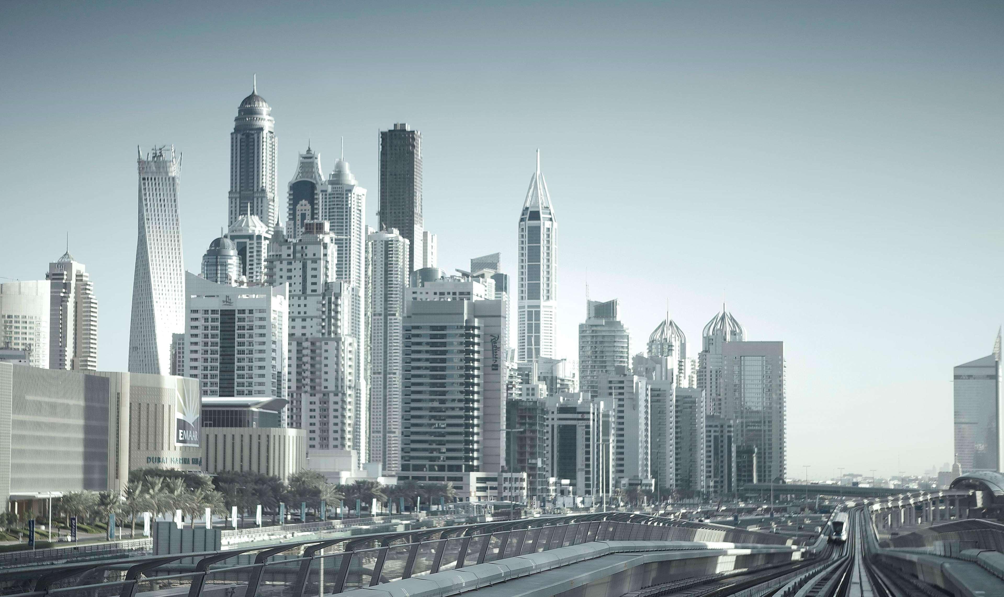 Radisson Blu Residence, Dubai Marina Esterno foto Dubai International Financial Centre